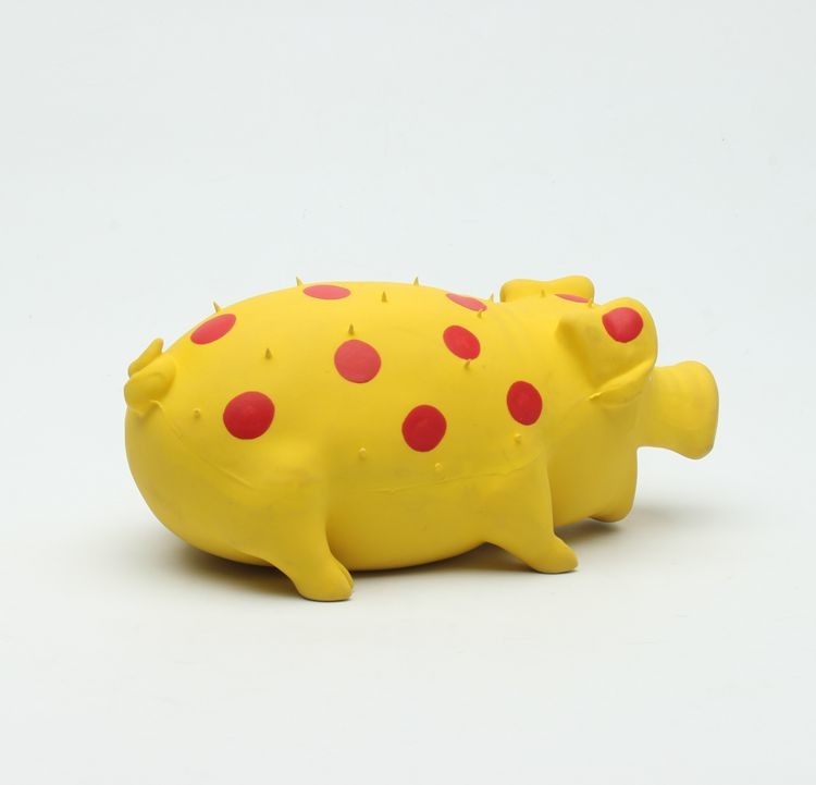 Cheap Eco-friendly Latex Grunting squeaky pig toys for dog pet toys