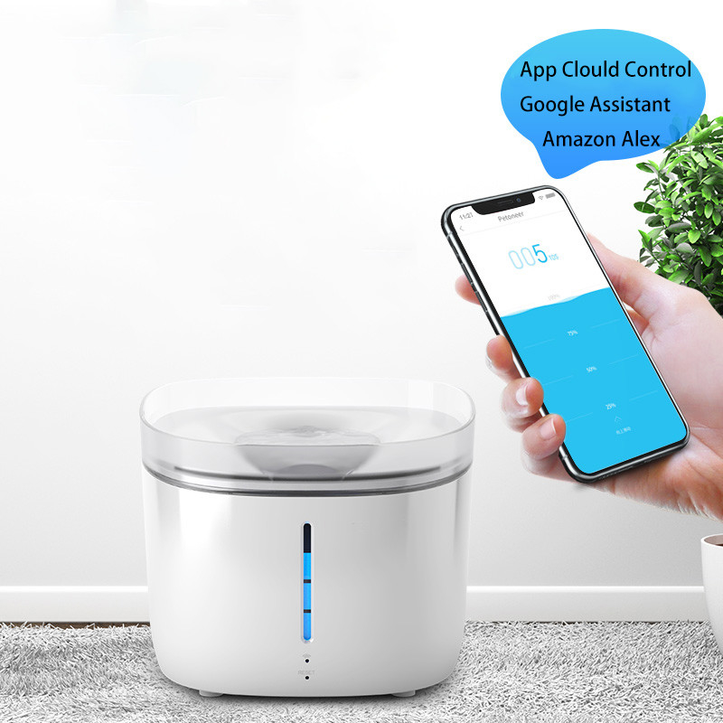 Pet Fountain 2L Automatic Cat Water Fountain Dog Water Dispenser For Cats Dogs Multiple Pets