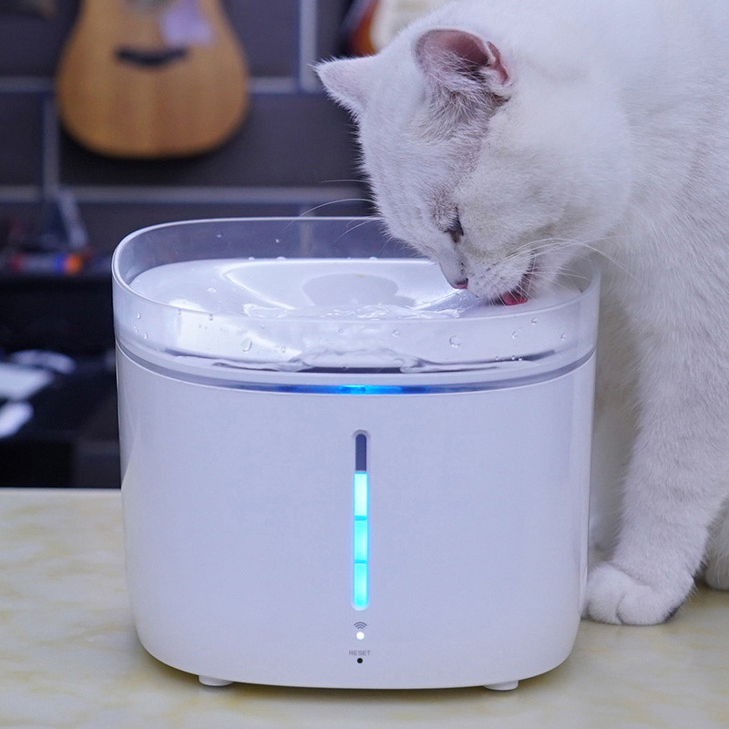 Pet Fountain 2L Automatic Cat Water Fountain Dog Water Dispenser For Cats Dogs Multiple Pets